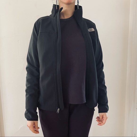 Northface Softshell Black Jacket - Picture 2 of 3